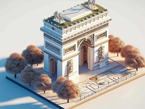 Arc de Triomphe, France